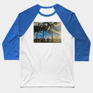 Hawaii palms Baseball T-Shirt